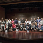 Imagen de grupo de las entidades sociales y miembros de la fundación.-ECB