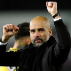 Pep Guardiola.-ANDREW BOYERS