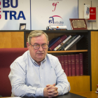 José  Luis Olivella, presidente de Asebutra, destaca que «la situación de Burgos está mejor que a nivel nacional con un 30% de descensos». / ISRAEL L. MURILLO