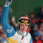 Matti Nykanen durante una competencia.-EL PERIÓDICO