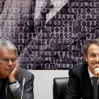 Felipe Gonzalez y José Luis Rodríguez Zapatero.-JOSÉ LUIS ROCA