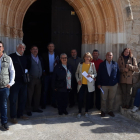 Los alcaldes se reunieron este sábado en Haza. TRECE GRADOS