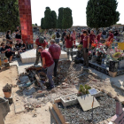 Inicio de los trabajos de exhumación de una fosa en Paterna con restos de fusilados por el franquismo. /-MANUEL BRUQUE (EFE)