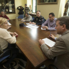 Reunión del consejo vecinal de Capiscol con Javier Lacalle.-RAÚL G. OCHOA