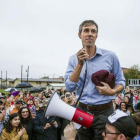 En las encuestas sobre las elecciones primarias, ORourke está en sexto lugar y promedia un 5,3 %, según RealClear Politics.-AUSTIN AMERICAN-STATESMAN