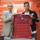 Carlos Terrazas (derecha) junto a Álvaro Bustos.-