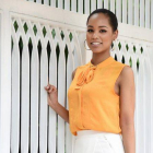 Ariana Miyamoto, la primera Miss Japón mestiza.-Foto: AFP / TORU YAMANAKA