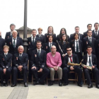 La Banda Municipal de Música ‘Carmelo Alonso Bernaola’ conjuga veteranía y juventud a partes iguales.-F.B.B.