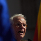 Josep Borrell, durante su discurso.-JORGE GUERRERO (AFP)