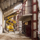 El espacio bajo los tendidos también tiene que reacondicionarse antes de que el público acceda al recinto.-SANTI OTERO