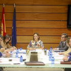 La consejera de Agricultura y Ganadería, Milagros Marcos, preside la reunión del Consejo Regional Agrario.-Ical