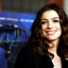 Anne Hathaway, en el estreno de Colossal, en Los Ángeles en abril del 2017.-EL PERIÓDICO