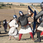 Imagen de la representación de la Batalla de Atapuerca del pasado mes de agosto. ICAL