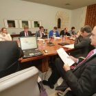 Imagen de una reunión del consorcio del desvío.-ISRAEL L. MURILLO