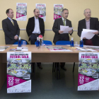 El partido de exhibición de fútbol sala fue presentado ayer en la sede de Proyecto Hombre Burgos-Israel L. Murillo