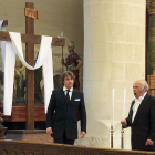 Un momento de la actuación de los dos tenores.-G. G.