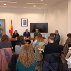 El subdelegado del Gobierno ha participado hoy en una reunión del Plan Rural contra la Violencia de Género en Castilla y León