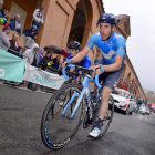 Carlos Barbero durante el pasado Giro dell’Emilia.-BETTINIPHOTO.NET / MOVISTAR TEAM