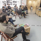 Fernando García reflexionó sobre arte y territorio y presentó ‘In memoriam communitatis’.-Santi Otero