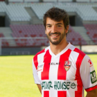 Álvaro Martín ‘Chevi’ con la camiseta del UD Logroñés.-RIOJAPRESS.COM