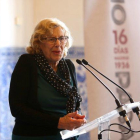 La alcaldesa de Madrid y candidata de Más Madrid al Ayuntamiento, Manuela Carmena.-DAVID CASTRO
