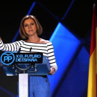 María Dolores de Cospedal, durante el discurso de inauguración de la Conferencia Política 2015 del PP.-DAVID CASTRO