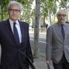 Sergi Alsina acude a declarar a la Audiencia de Barcelona por el 'caso ITV', en junio del 2013.-RICARD CUGAT