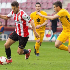 El Burgos CF encajó el pasado domingo en Las Gaunas su segunda derrota consecutiva-Sonia Tercero
