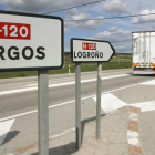 La conexión por autovía entre Burgos y Logroño se retrasa más de lo previsto. La N-120 es la opción más rápida hoy en día.-ISRAEL L. MURILLO