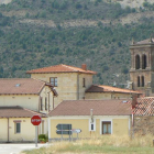 Imagen de la localidad con la iglesia de la Trinidad al fondo.-ECB