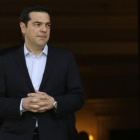 Tsipras, ayer, en Atenas.-AP / THANASSIS STAVRAKIS