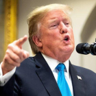 El presidente de los Estados Unidos, Donald Trump.-UPI POOL EPA
