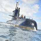 Fotografía sin fecha cedida por la Armada Argentina que muestra el submarino desaparecido.-/ EFE / ARMADA ARGENTINA
