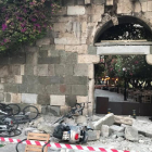 El fuerte terremoto de magnitud de 6,2 grados en la escala de Richter que ha sacudido esta madrugada la provincia de Mugla en la costa egea de Turquía-OSMAN TURANLI / EFE
