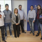 Participantes de la mesa redonda que se celebró en el salón Cajacírculo de Plaza España.-SANTI OTERO