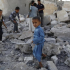 Más de 320.000 niños padecen malnutrición severa en Yemen.-Hani Mohammed