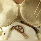 La exposición Sonando Cervantes está en la Casa de Cultura de Gamonal hasta el sábado.-Raúl Ochoa