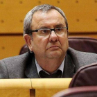 El senador de Amaiur Iñaki Goioaga, en su escaño de la Cámara alta.-Foto: ARCHIVO