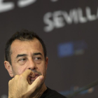 El cineasta italiano Mateo Garrone ha presentado hoy en la XII edición del Festival de Cine Europeo de Sevilla su nueva película, "El cuento de los cuentos".-EFE