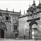 El patio del Hospital en una fotografía tomada por J. Laurent a mediados del siglo XIX.-JCYL