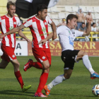 Imagen del encuentro que jugó el pasado domingo el Burgos ante el Zamora en El Plantío.-RAÚL G. OCHOA