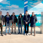 Una delegación de la UBU visita el Centro Nacional del Hidrógeno. ECB