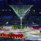 Un momento de la ceremonia de clausura en Río.-REUTERS / YVES HERMAN