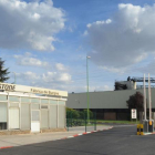 Imagen actual de la entrada de la fábrica en la capital burgalesa.-ISRAEL L. MURILLO