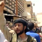 Militantes del Estado Islámico en Palmira.-Foto: ATLAS