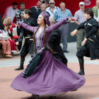 Un momento de la actuación de los bailarines georgianos.-D. S.