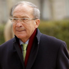 El empresario Plácido Vázquez, a su salida de la Audiencia Nacional este viernes.-JOSE LUIS ROCA