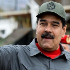 El presidente venezolano, Nicolás Maduro, en unos ejercicios militares el pasado 24 de febrero.-AFP / FEDERICO PARRA