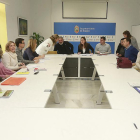 Administraciones y asociaciones del tercer sector celebraron ayer una nueva reunión de la Plataforma de Coordinación en Materia de Refugiados.-RAÚL G. OCHOA