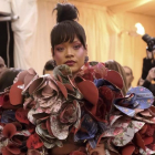 La cantante y diseñadora Rihanna, en la última edición de la gala del Metropolitan Museum de Nueva York.-CHARLES SYKES